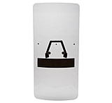 Image of Monadnock Peacekeeper I Shield W/ Ambidextrous Handle, 24inch X 48inch Clear