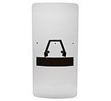 Image of Monadnock Peacekeeper I Shield W/ Ambidextrous Triangle Handle, 20&quot; X 36&quot; Clear