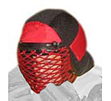 Image of Monadnock Training Helmet for 5120 Practice Suit, Black/Red Aluminum