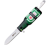 Image of Mtech Bottle Linerlock A/O Lager 2.50 in Stainless Steel Assisted Opening Folding Knife