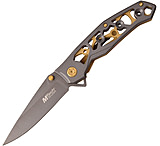 Image of Mtech Linerlock 3.50 in Stainless Steel Folding Knife