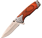 Image of Mtech Pakkawood Linerlock A/O Folding Knife