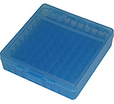 Image of MTM 100 Round 45ACP-10MM Blue Pistol Ammo Box