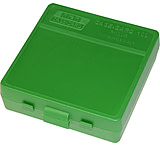 Image of MTM 100 Round 9mm/380 Green Pistol Ammo Box