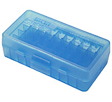 Image of MTM 50 Round 44 Magnum-45 Long Colt Blue Pistol Ammo Box