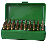 Image of MTM Case-Gard 50 Flip Top Rifle Ammo Box For WSSM and .500 S&amp;W Green RSLD-50-10