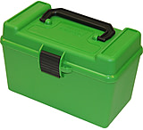 Image of MTM H50 Ammunition Box .264 to .458 Winchester Magnum Green H50-R-MAG-10