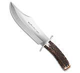 Image of Muela Rhino-25A Fixed Blade Knife Stag 9.75 Satin 24600C3E