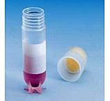 Image of Nalge Nunc CryoTube Vials, Polypropylene, Sterile, External Thread with Screw Cap, NUNC 340711 Round-Bottom Vials Stepneck, Pack of 500