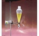 Image of Nalge Nunc Separatory Funnels, Polypropylene, Squibb, Pear-Shape, NALGENE 4300-1000