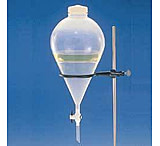Image of Nalge Nunc Separatory Funnels, Teflon FEP, Squibb, Pear-Shape, NALGENE 4301-0125