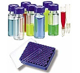 Image of Thermo Scientific Target DP 9-425 Screw-Thread Vials, Thermo Scientific C4000-55 Septa