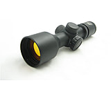 Image of NcSTAR Illuminated Compact Rifle Scope - 3-9x42E Ill. AR15 / M16 Scope / Ruby / Mount