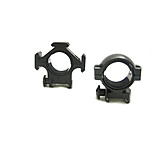 Image of NcSTAR Scope Ring - Tri-Ring Mount Same Center Height As RB18 RMB18