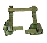 Image of NcSTAR Vism 3 Piece Drop Leg Right Handed Gun Holster/Magazine Holder