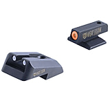 Image of Night Fision NVK053003OGWG Night Sight Set Square 1911 Commander/Govt 45 Novak G