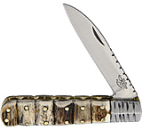 Image of OldForge Wharncliffe Barlow Stack Stag Folding Knife