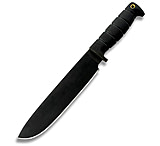Image of Ontario Knife Gen II SP50 14.5in Fixed Blade Knife, Black Kraton Handle, Black Blade, Plain