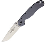 Image of Ontario Knife RAT I Linerlock Gray Folding Knife