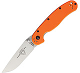 Image of Ontario Knife RAT II Linerlock Orange Folding Knife