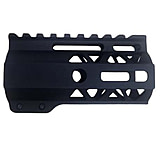 Image of OpticsPlanet Exclusive Moriarti AR-15 4in M-LOK Diamond Cut Slim Profile Free Float Handguard