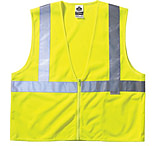 Image of Ergodyne Lime Standard Vest Mesh Zip 150-21125