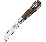 Image of OTTER-Messer Small Anchor Smoked Oak Folding Knife