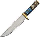Image of Pakistan Blue Thunder Bone Fixed Blade