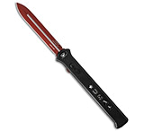 Image of Paragon Estiletto Dagger OTF Automatic Black USA 5.5 Red F3C2E7E5