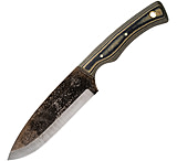 Image of Pathfinder PKS Mountaineer Camo Micarta 5.50 in 1095HC steel Fixed Blade Knife