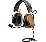 Image of 3M Peltor ComTac III FB Single Comm Electronic Headset NATO Wiring - Headband Model