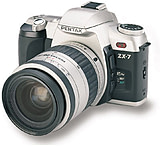 Image of Pentax ZX-7 Date 35MM SLR Camera Kit with / 28-90 lens, Case, Battery