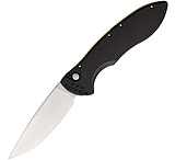 Image of Piranha Knives Auto Fusion Buttonlock Blk Sat