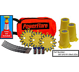 Image of Powerflare 3-Position Cone Adapter Kit with 3-Pack Soft Pack of Magnetic PowerFlare Lights
