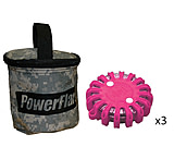 Image of PowerFlare PF-200 Safety LED Light 3 Softpack w/ 3 Lights, Case, 3 Extra Batteries
