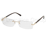 Image of Prada Eyeglasses PR69LV with Lined Bifocal Rx Prescription Lenses