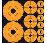 Image of Pro-Shot ASSORTED-DOT Peel &amp; Stick Target Dots Assorted Orange 10 Per Pack