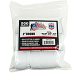 Image of Pro-Shot .38-.270 Caliber 2 inch Round Cotton Flannel Patches