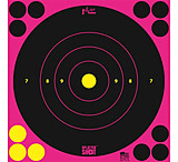 Image of Pro-Shot 8B-PINK-6PK SplatterShot Self-Adhesive Paper 8 Bullseye Pink 6 Per Pa