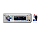 Image of Pyle Marine Radio Pyle AM/FM/ w/ Band, Remote, Cardreader and USB Port