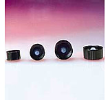 Image of Qorpak Black Phenolic Screw Caps, Poly-Seal Liner, Qorpak 5083/12, Pack of 12