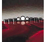 Image of Qorpak Black Phenolic Screw Caps, Pulp/Vinyl Liner, Qorpak 5017/12, Pack of 12