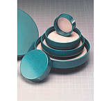 Image of Qorpak Green Thermoset Screw Caps, Fluoropolymer Resin Liner, Qorpak 5205/100, Pack of 100