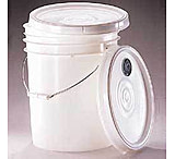 Image of Qorpak Pails and Lids, High-Density Polyethylene, Qorpak 7010 Lids Plain, Case of 200
