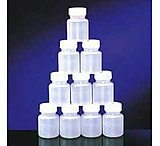 Image of VWR Round Bottles, High-Density Polyethylene, Wide Mouth 7354G