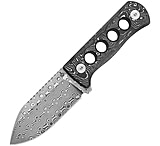 Image of QSP Knife QSP Canary Neck Alum 2.50 in Carbon Steel Fixed Blade Knife