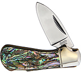 Image of Queen City Cub Lockback Abalone Folding Knife