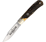 Image of Queen Lockback Burnt Stag Horn