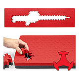 Image of RAGAR 50.5 in x 13.5 in Foam Insert For Hard Rifle Cases
