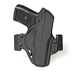 Raven Concealment Perun OWB Paddle Holster, Ruger LC9/Ruger LC9s/Ruger LC380/Ruger EC9s, Ambidextrous, Matte, Black, PXLC9